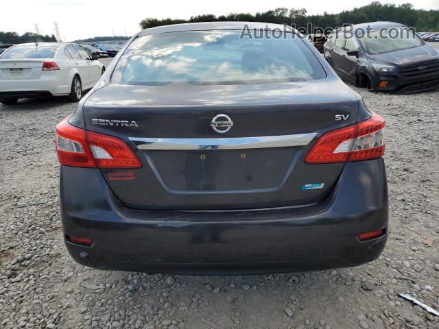 2014 Nissan Sentra S Угольный vin: 1N4AB7AP6EN851285