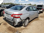 2014 Nissan Sentra S Silver vin: 1N4AB7AP6EN855854