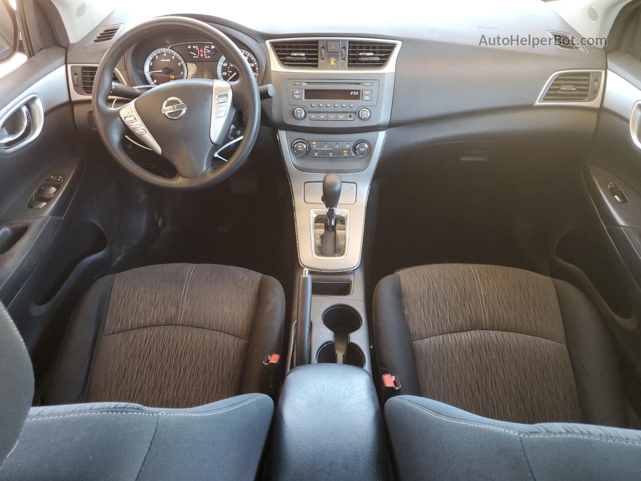 2014 Nissan Sentra S Черный vin: 1N4AB7AP8EN853121