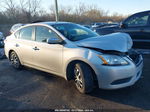 2014 Nissan Sentra Fe+ S/fe+ Sv/s/sl/sr/sv Silver vin: 1N4AB7APXEN852374