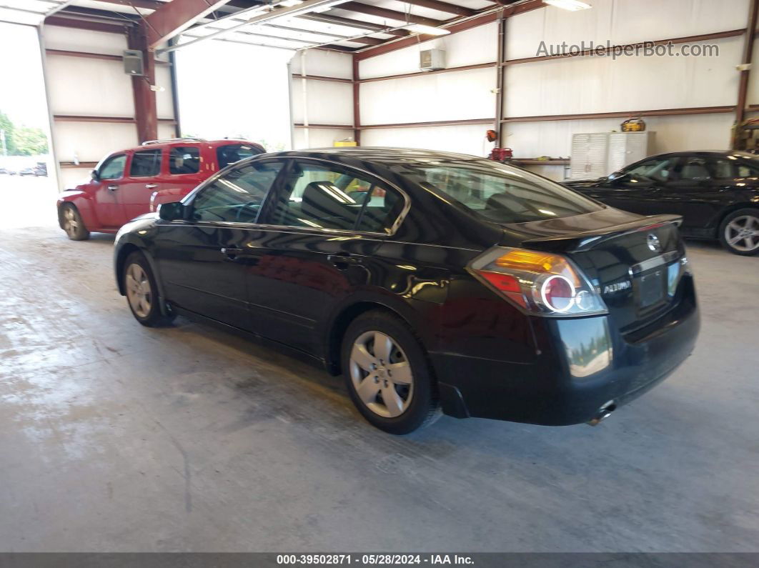 2008 Nissan Altima 2.5 S Black vin: 1N4AL21E08C121001