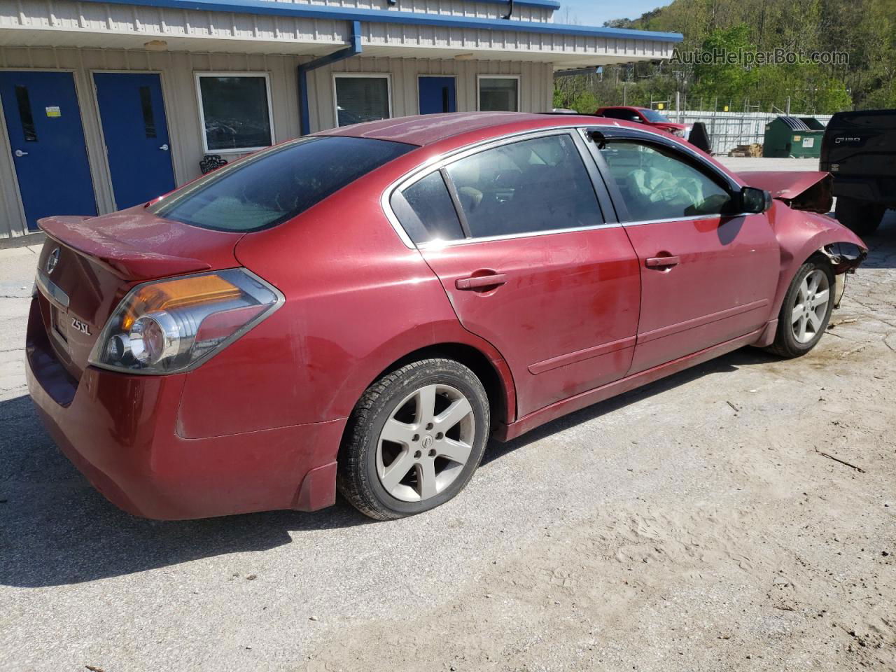 2008 Nissan Altima 2.5 Maroon vin: 1N4AL21E08C197799