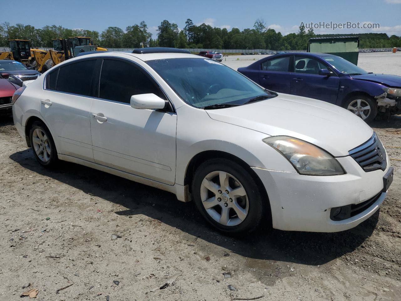 2008 Nissan Altima 2.5 Белый vin: 1N4AL21E08C228808