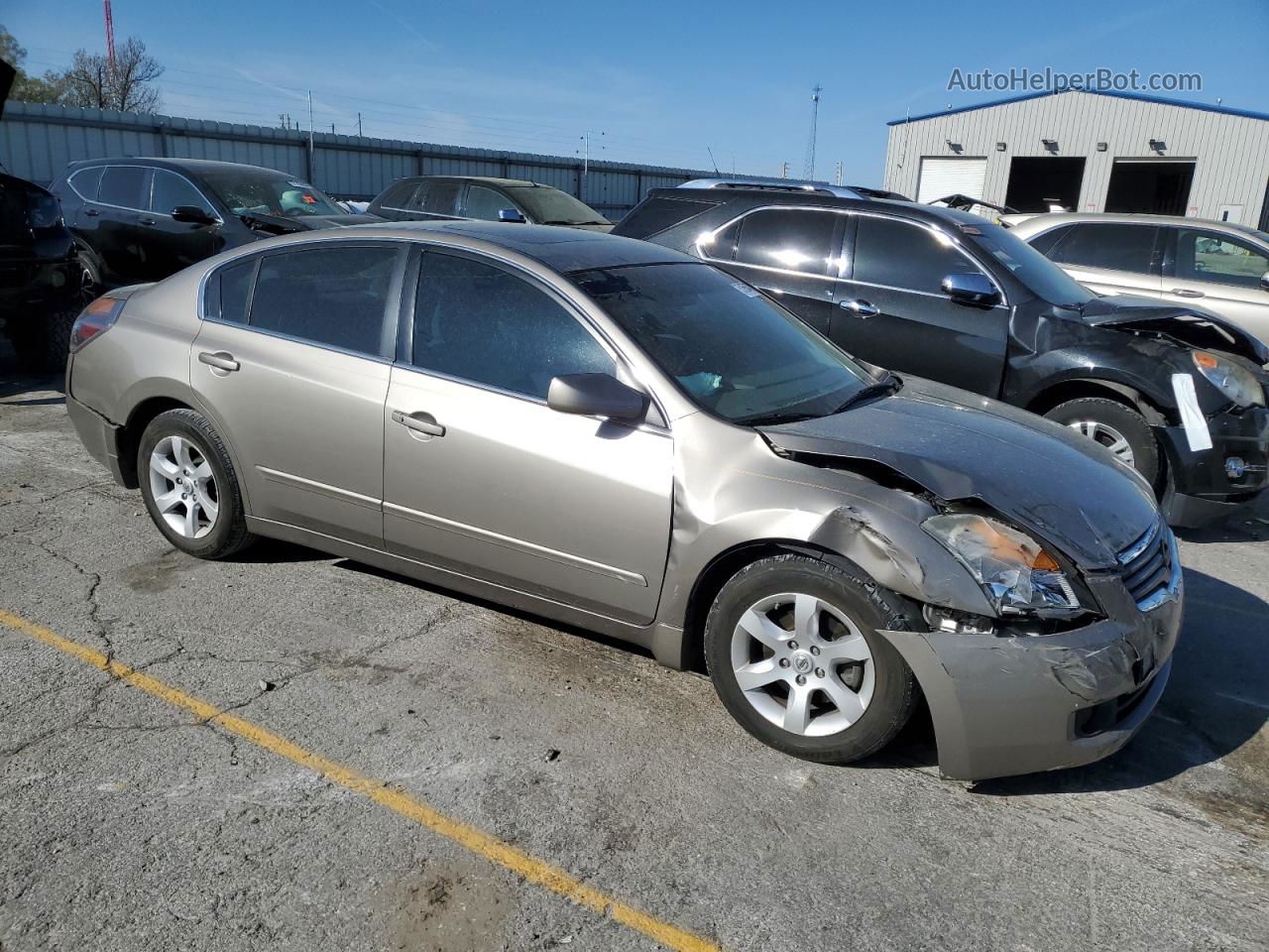 2008 Nissan Altima 2.5 Серебряный vin: 1N4AL21E08C252283