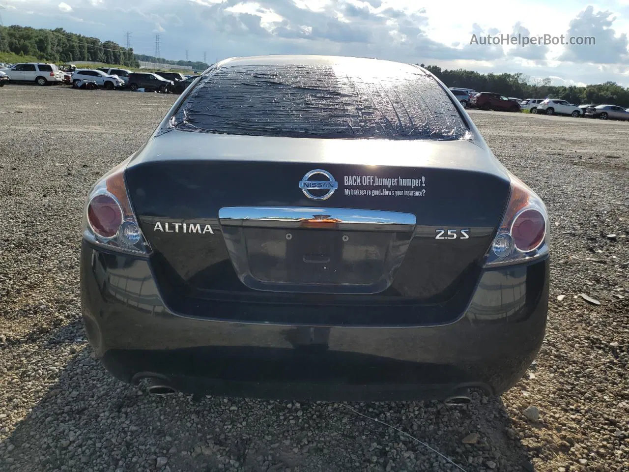 2008 Nissan Altima 2.5 Black vin: 1N4AL21E08N497573