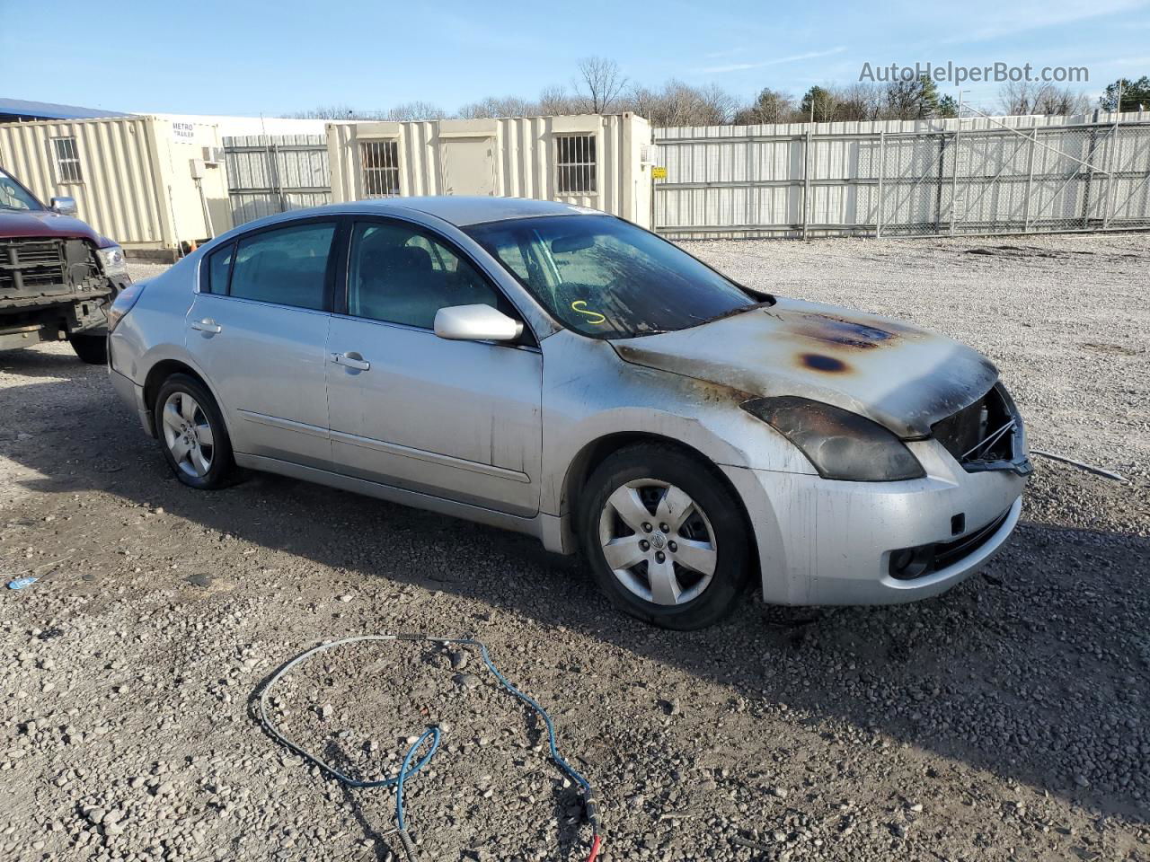 2008 Nissan Altima 2.5 Silver vin: 1N4AL21E08N528546