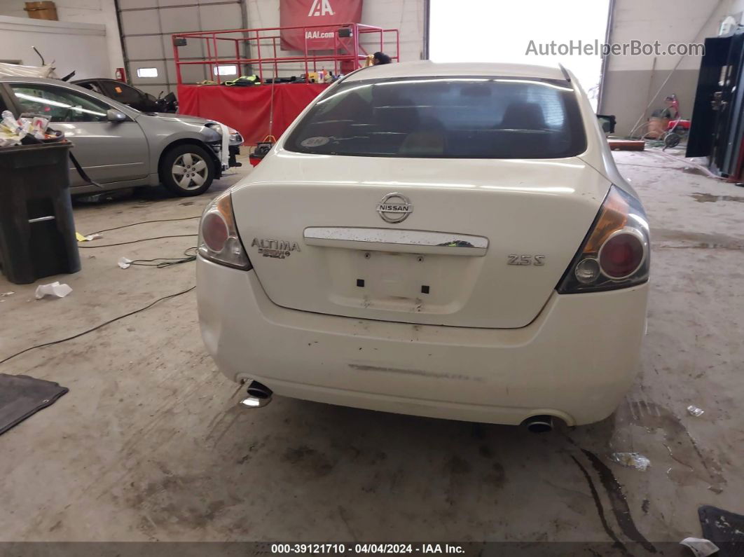 2009 Nissan Altima 2.5 S Белый vin: 1N4AL21E09N428576