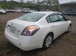 2009 Nissan Altima 2.5 White vin: 1N4AL21E09N462632