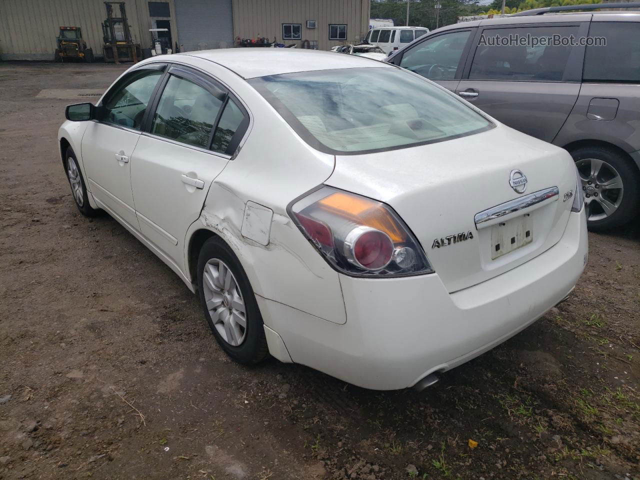 2009 Nissan Altima 2.5 White vin: 1N4AL21E09N462632