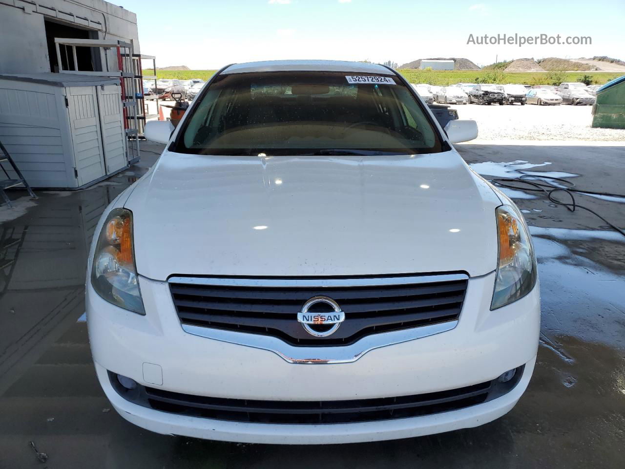 2009 Nissan Altima 2.5 White vin: 1N4AL21E09N503678