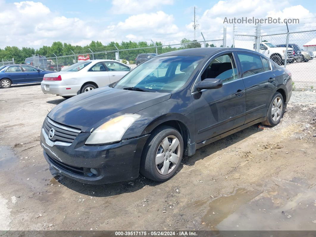 2008 Nissan Altima 2.5 S Black vin: 1N4AL21E18C205232