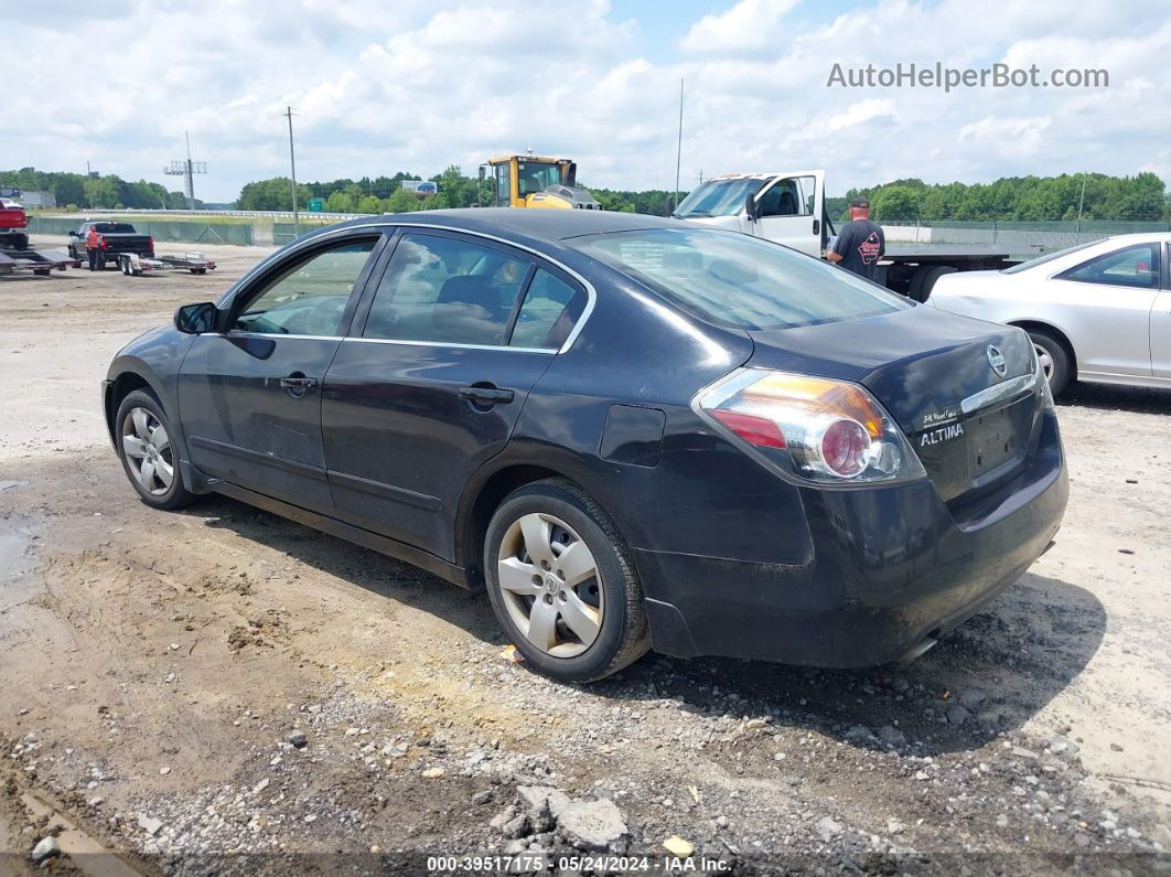 2008 Nissan Altima 2.5 S Black vin: 1N4AL21E18C205232