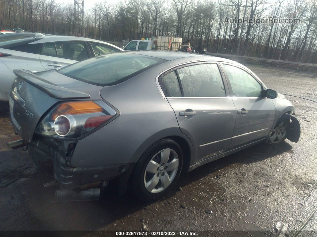 2008 Nissan Altima 2.5 S Gray vin: 1N4AL21E18N515465