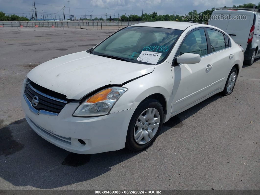 2009 Nissan Altima 2.5 S White vin: 1N4AL21E19C127679