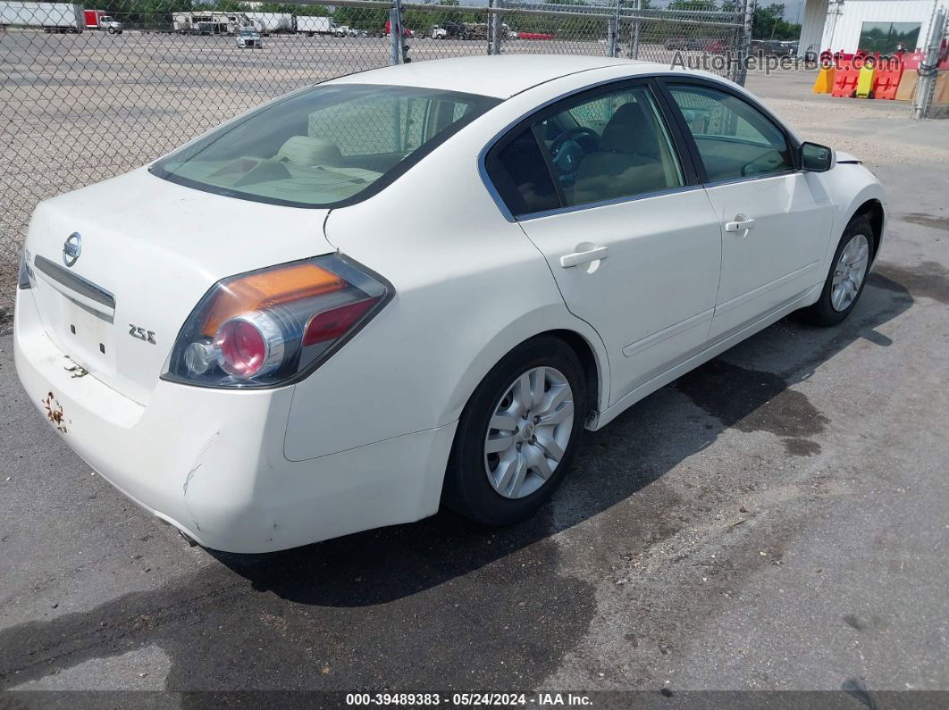 2009 Nissan Altima 2.5 S White vin: 1N4AL21E19C127679