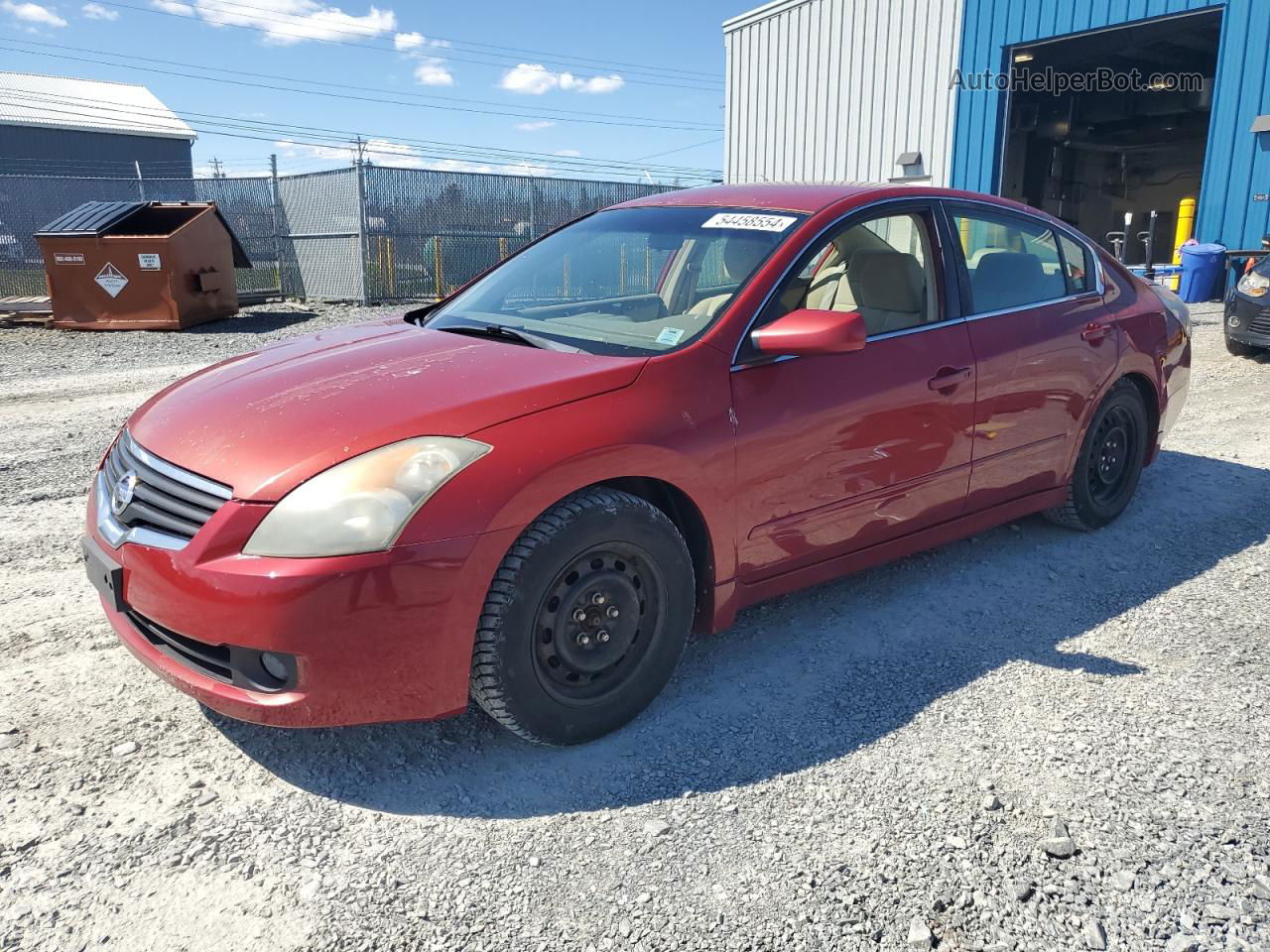 2009 Nissan Altima 2.5 Red vin: 1N4AL21E19C163999