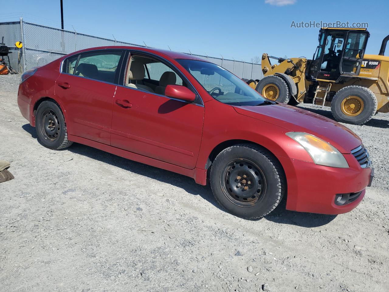 2009 Nissan Altima 2.5 Red vin: 1N4AL21E19C163999