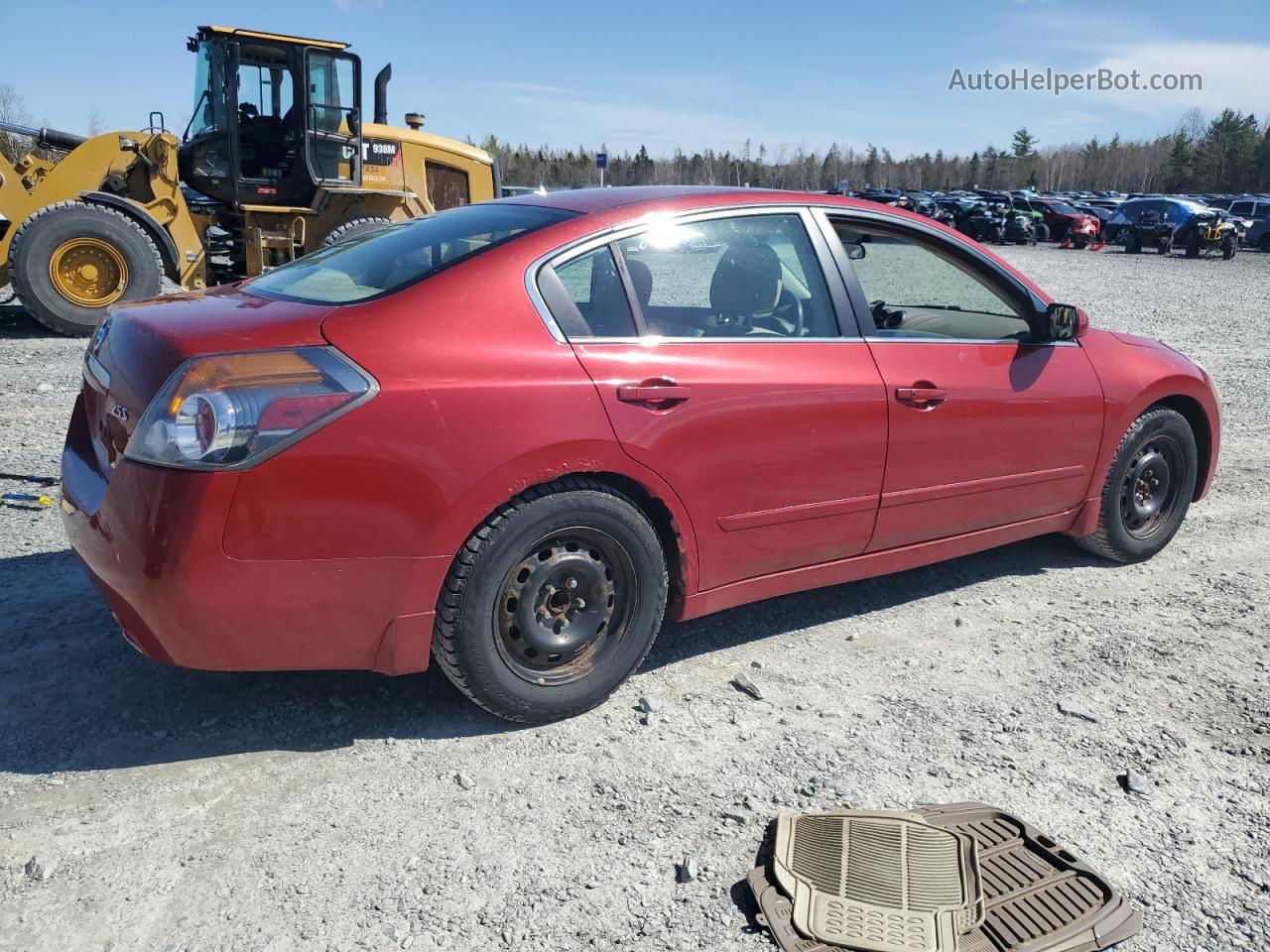 2009 Nissan Altima 2.5 Red vin: 1N4AL21E19C163999