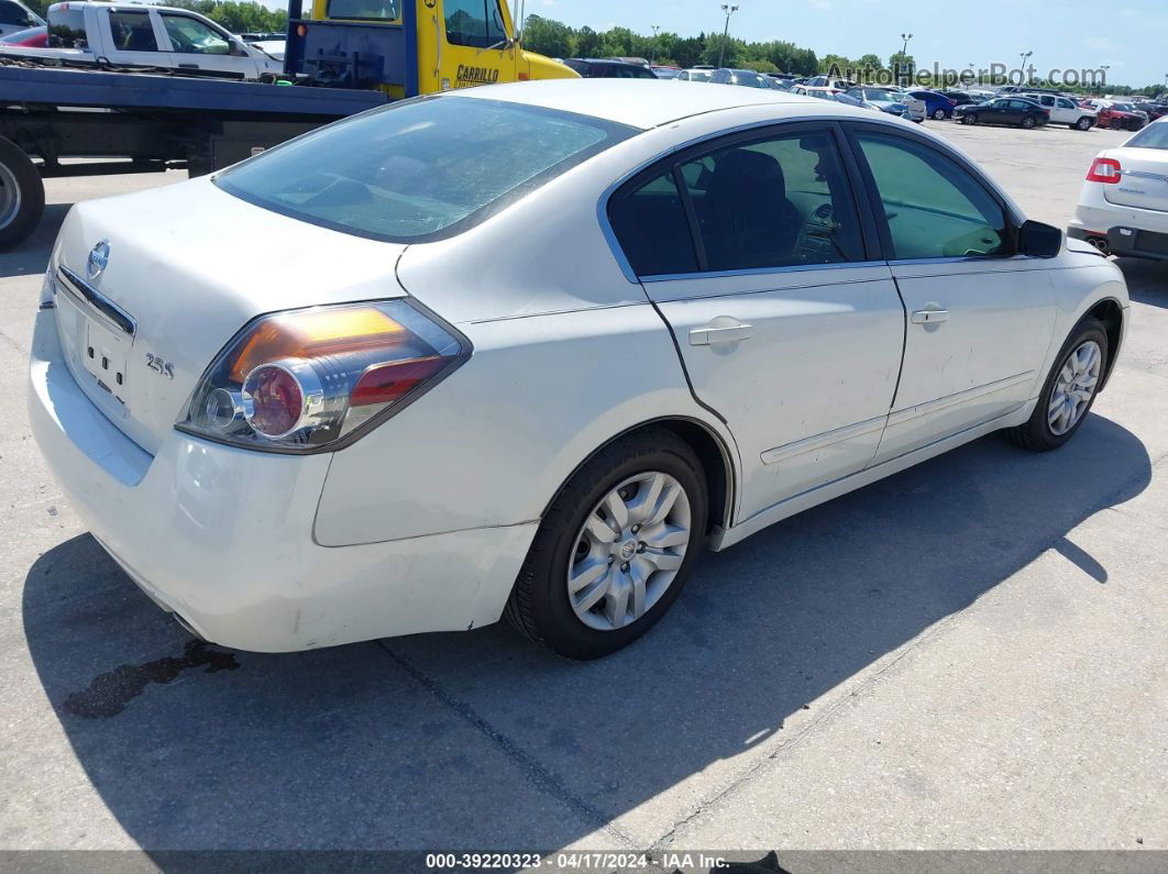 2009 Nissan Altima 2.5 S White vin: 1N4AL21E19N467080