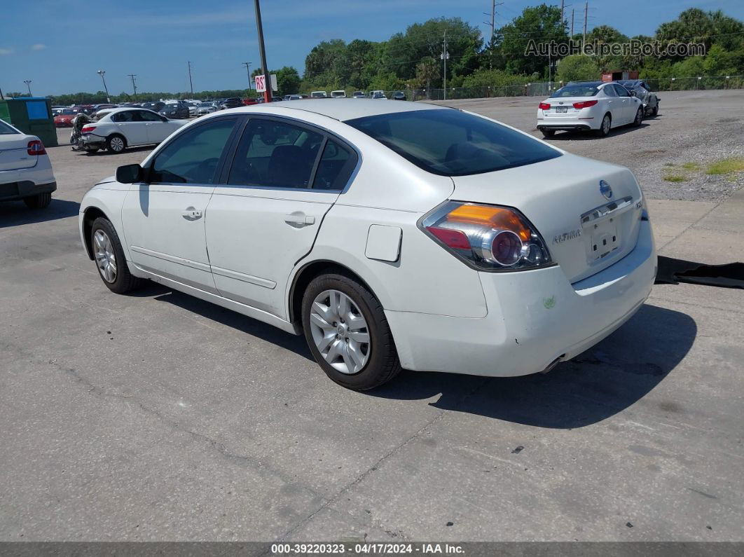 2009 Nissan Altima 2.5 S White vin: 1N4AL21E19N467080