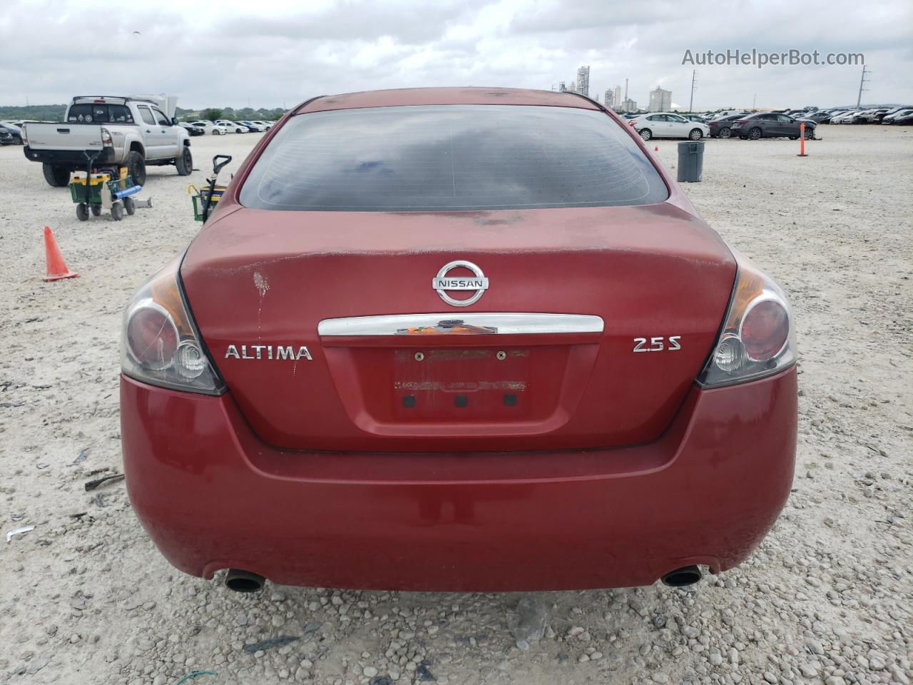 2009 Nissan Altima 2.5 Red vin: 1N4AL21E19N530310