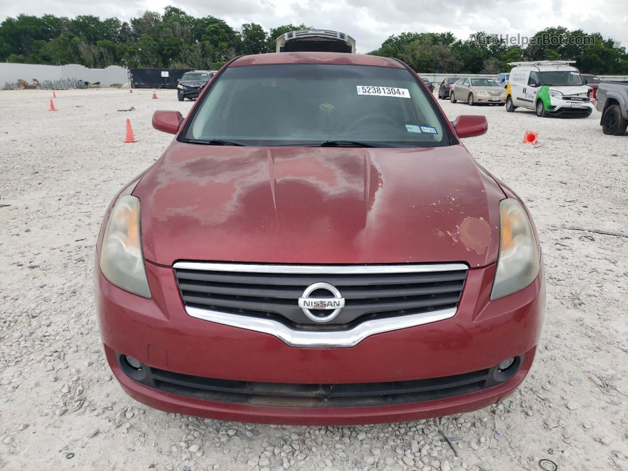 2009 Nissan Altima 2.5 Red vin: 1N4AL21E19N530310