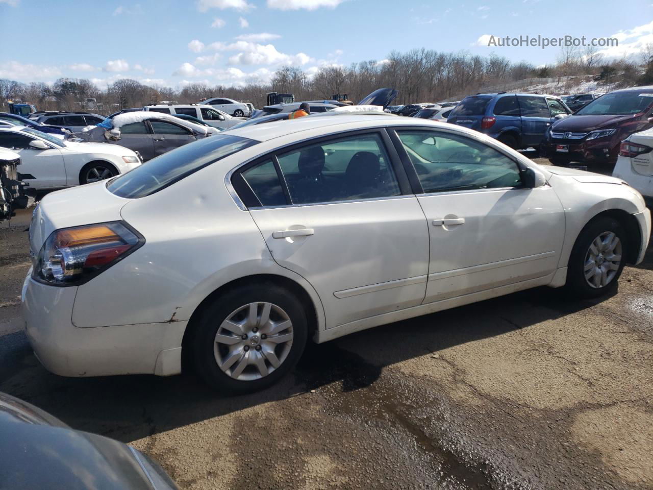 2009 Nissan Altima 2.5 White vin: 1N4AL21E19N560424