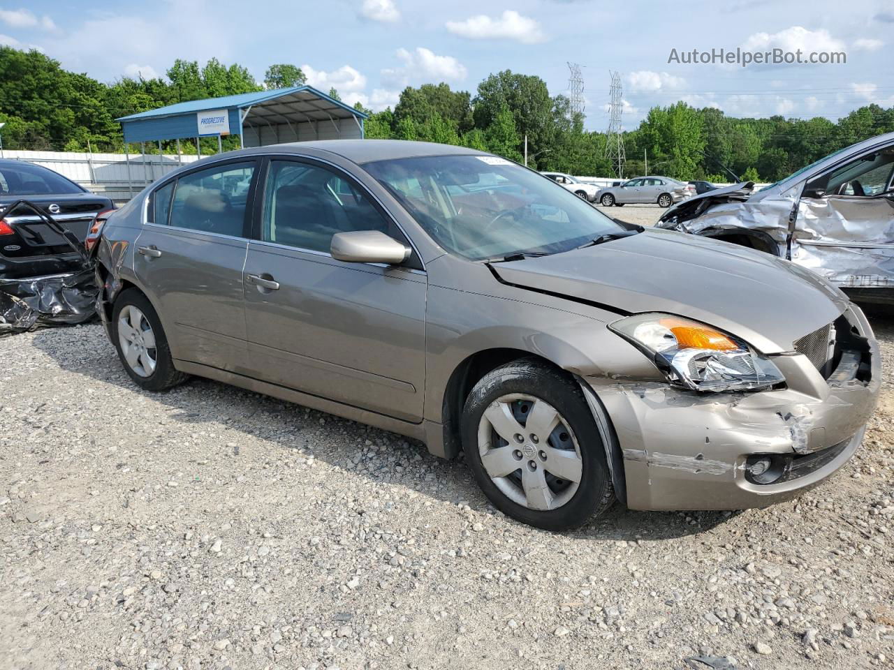 2008 Nissan Altima 2.5 Tan vin: 1N4AL21E28C123414