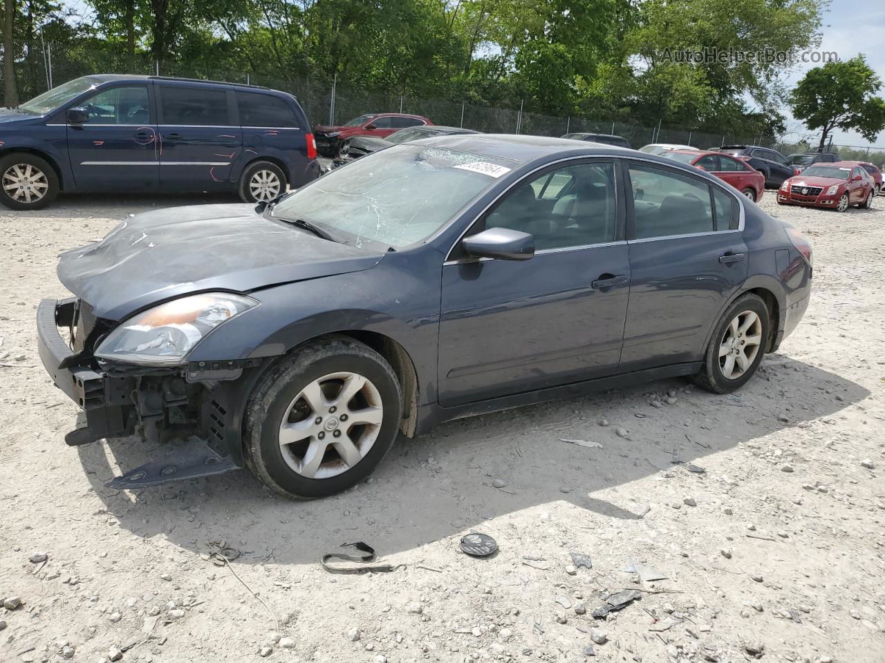 2008 Nissan Altima 2.5 Gray vin: 1N4AL21E28C229538