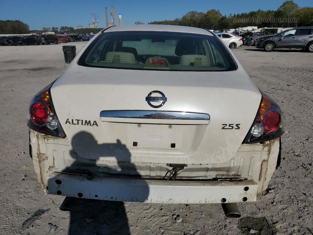 2008 Nissan Altima 2.5 White vin: 1N4AL21E28C236893