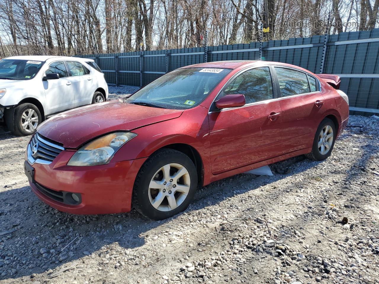 2009 Nissan Altima 2.5 Красный vin: 1N4AL21E29N406871