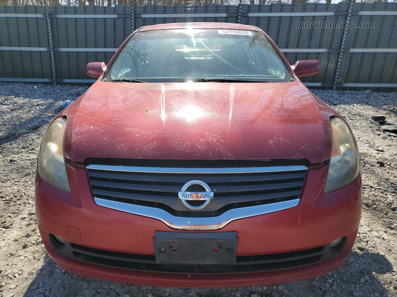 2009 Nissan Altima 2.5 Red vin: 1N4AL21E29N406871