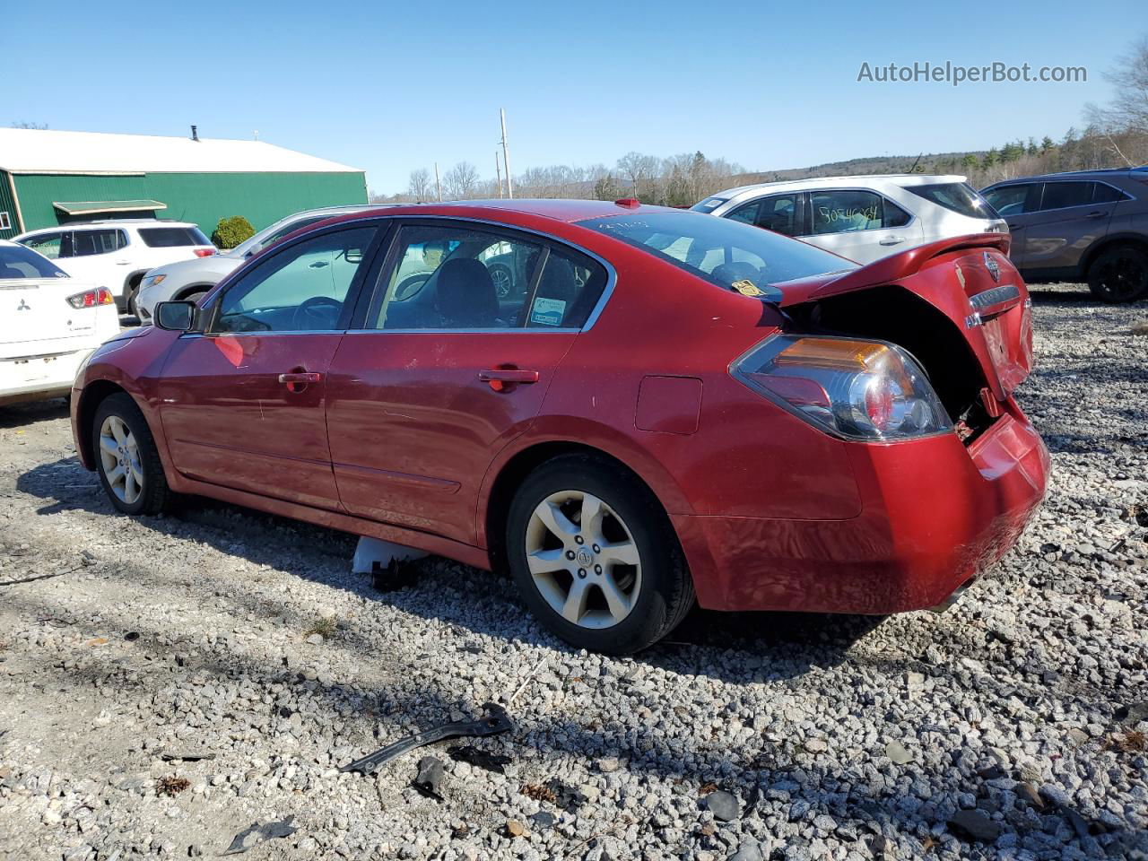 2009 Nissan Altima 2.5 Red vin: 1N4AL21E29N406871