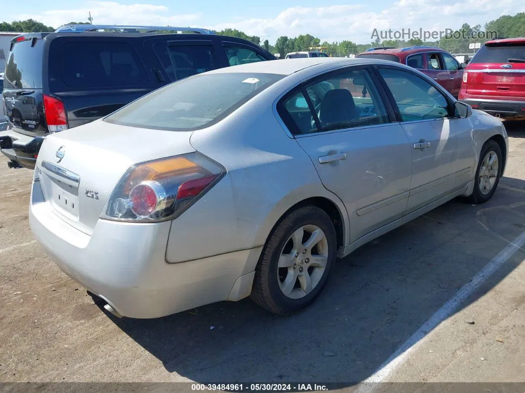 2009 Nissan Altima 2.5 S Silver vin: 1N4AL21E29N469999