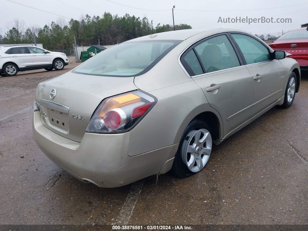 2009 Nissan Altima 2.5 S Золотой vin: 1N4AL21E29N499052