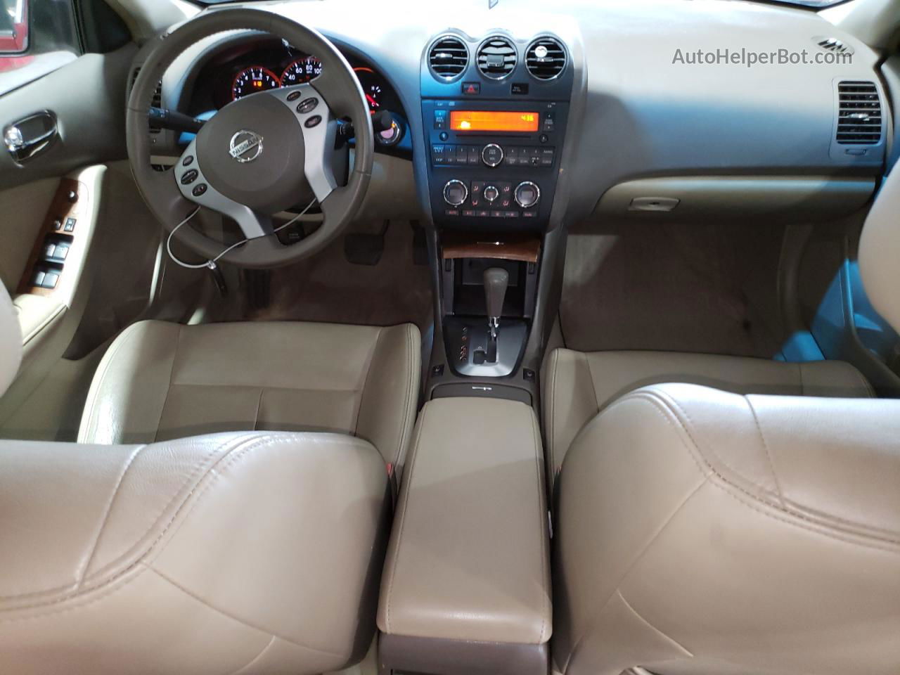 2008 Nissan Altima 2.5 Красный vin: 1N4AL21E38C156521