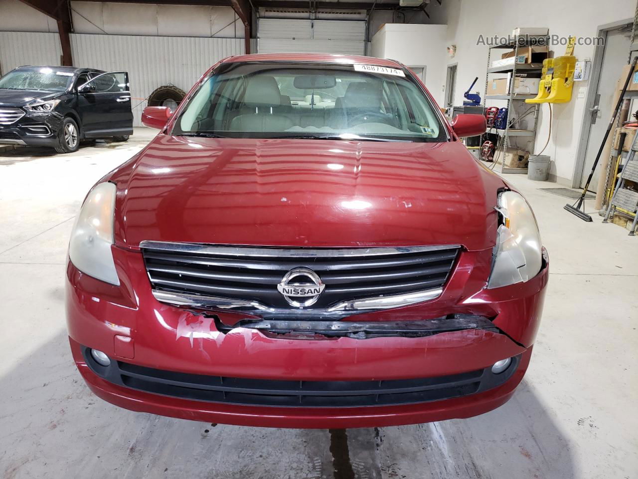 2008 Nissan Altima 2.5 Red vin: 1N4AL21E38C156521