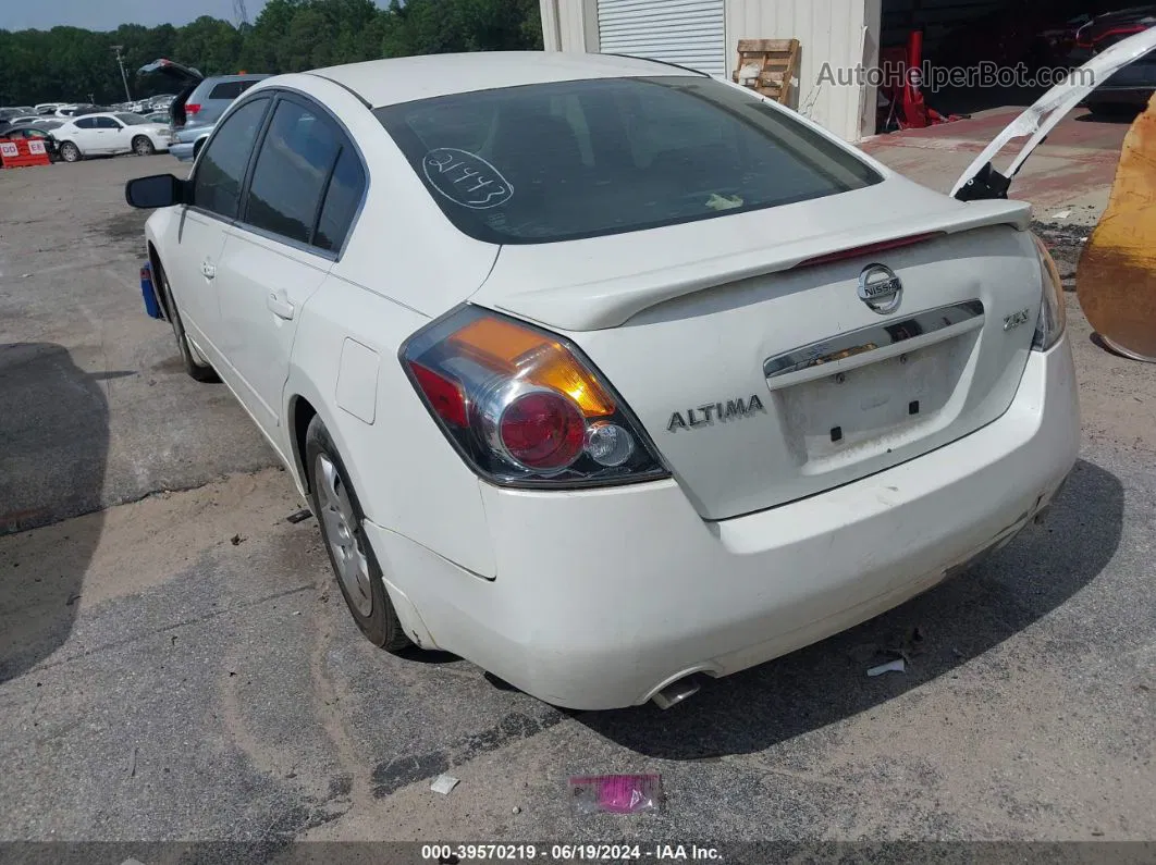 2008 Nissan Altima 2.5 S White vin: 1N4AL21E38C171701