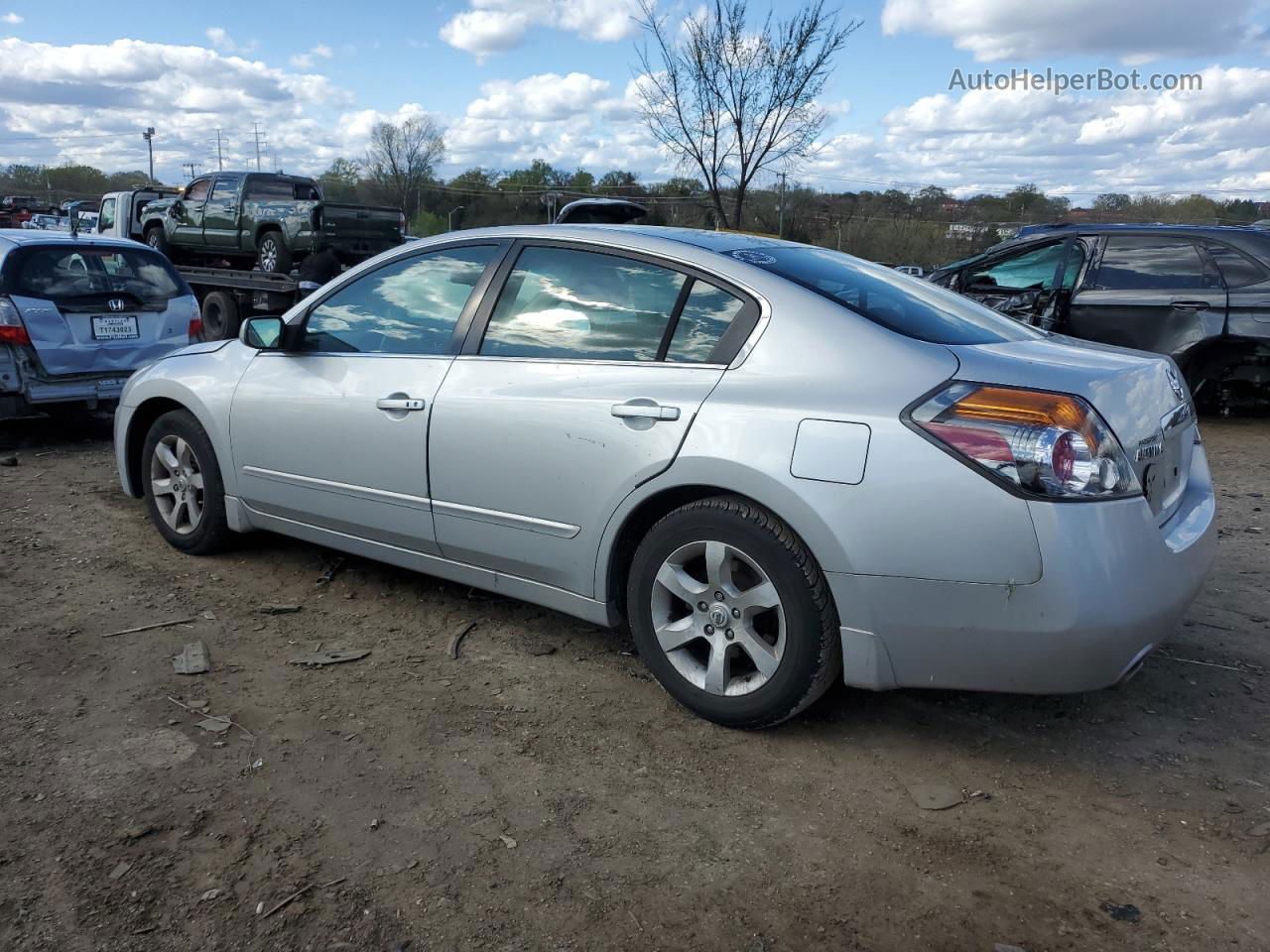 2008 Nissan Altima 2.5 Silver vin: 1N4AL21E38C286203