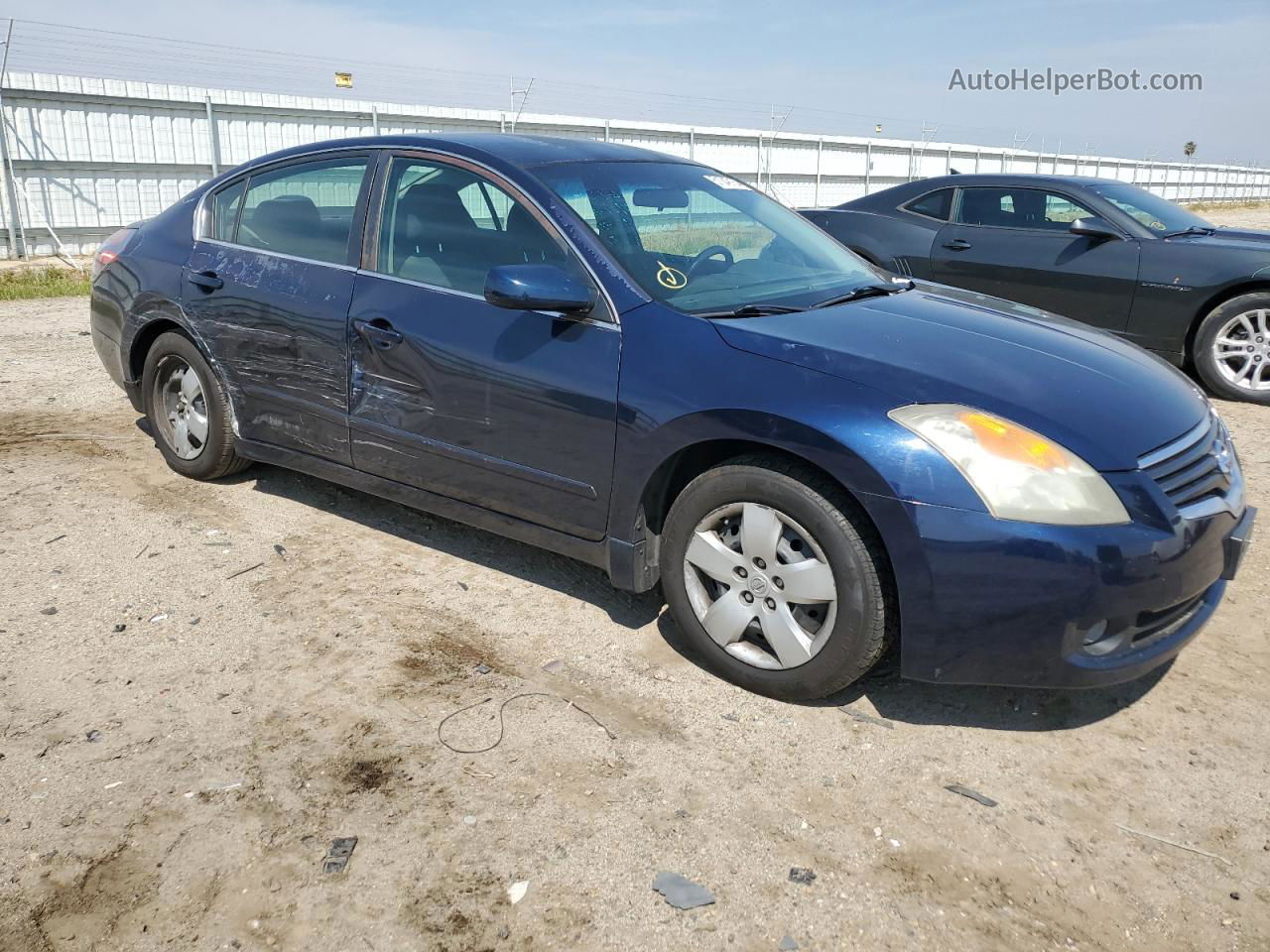 2008 Nissan Altima 2.5 Blue vin: 1N4AL21E38N446567