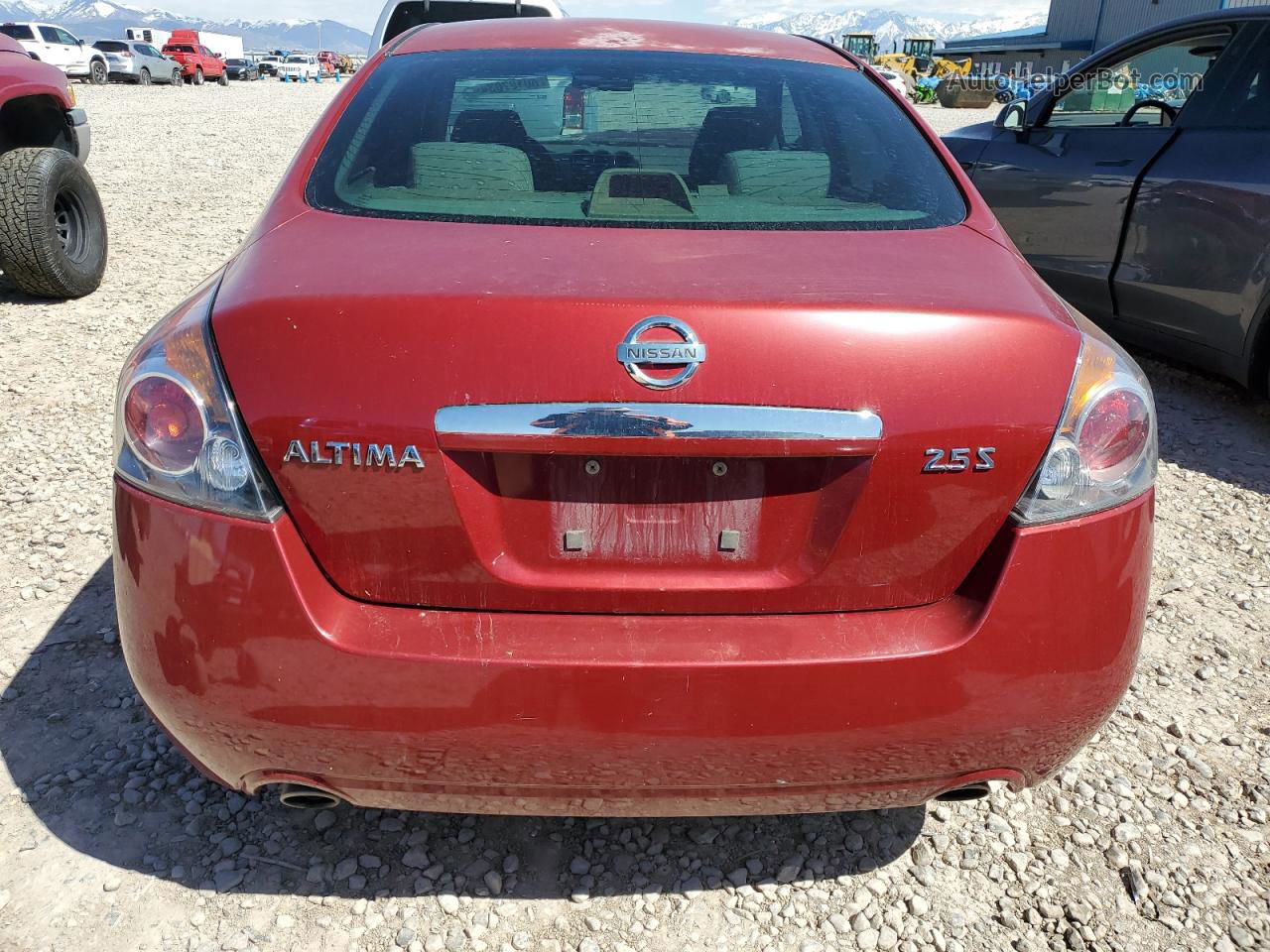 2008 Nissan Altima 2.5 Красный vin: 1N4AL21E38N477768