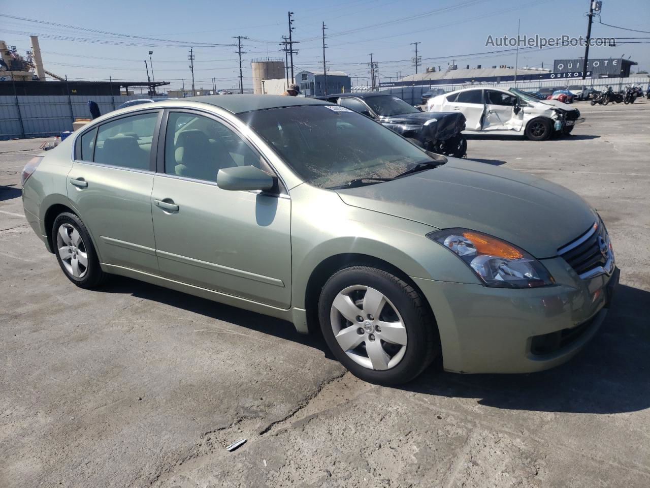 2008 Nissan Altima 2.5 Green vin: 1N4AL21E38N538410