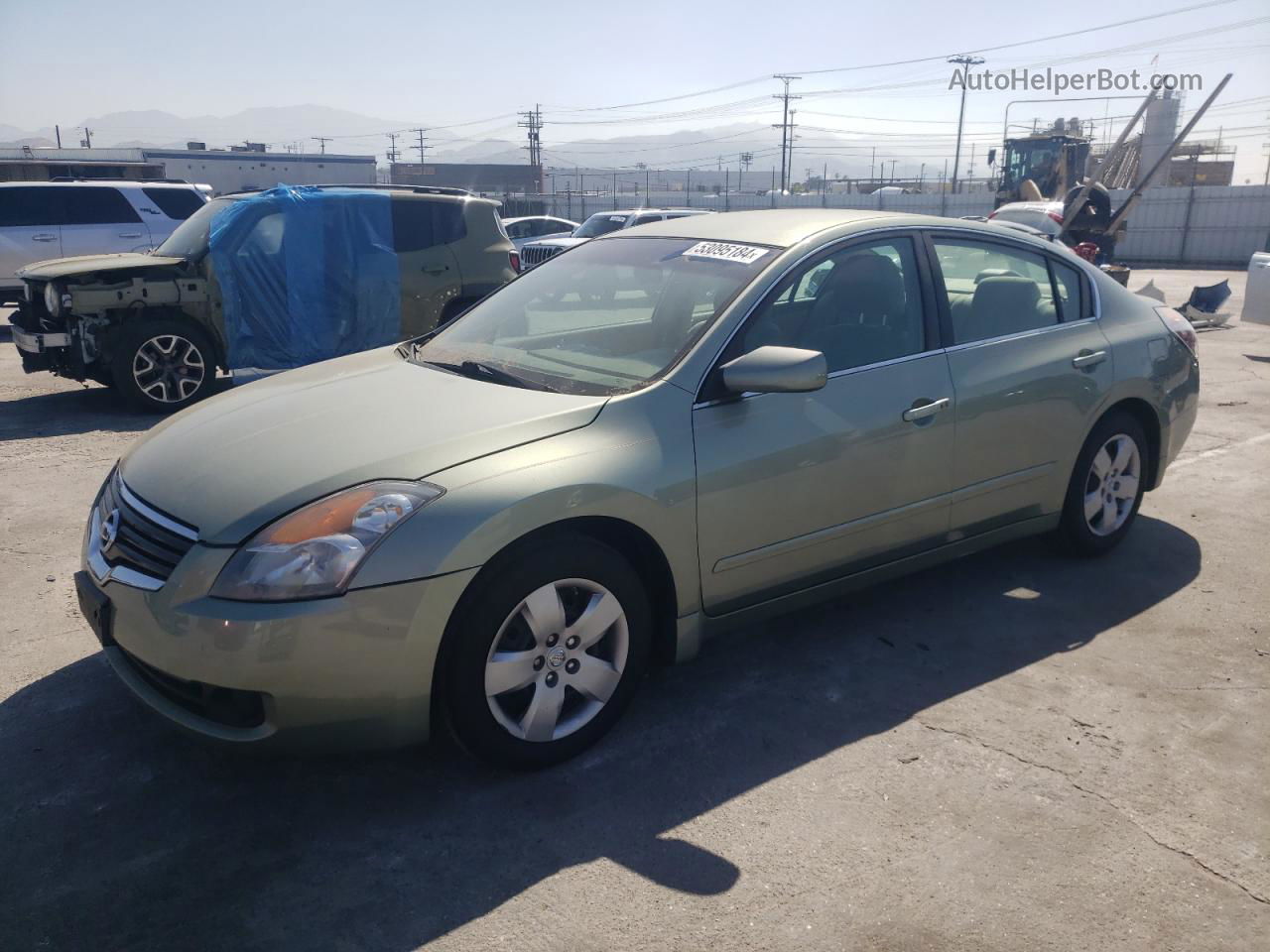 2008 Nissan Altima 2.5 Green vin: 1N4AL21E38N538410