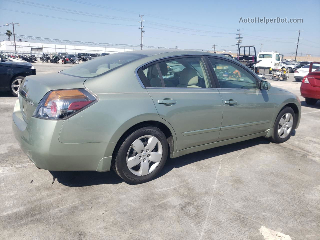 2008 Nissan Altima 2.5 Green vin: 1N4AL21E38N538410