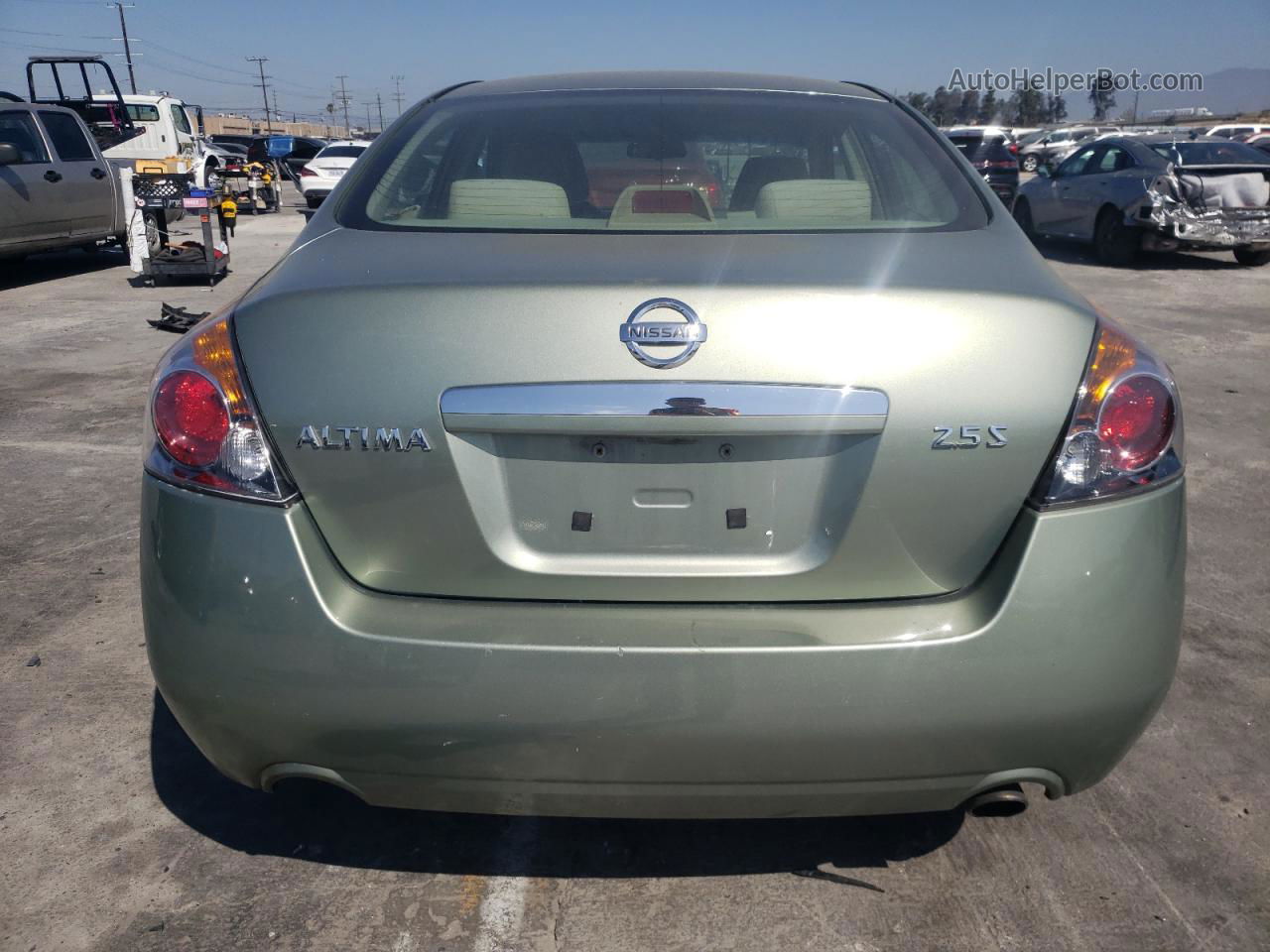 2008 Nissan Altima 2.5 Зеленый vin: 1N4AL21E38N538410