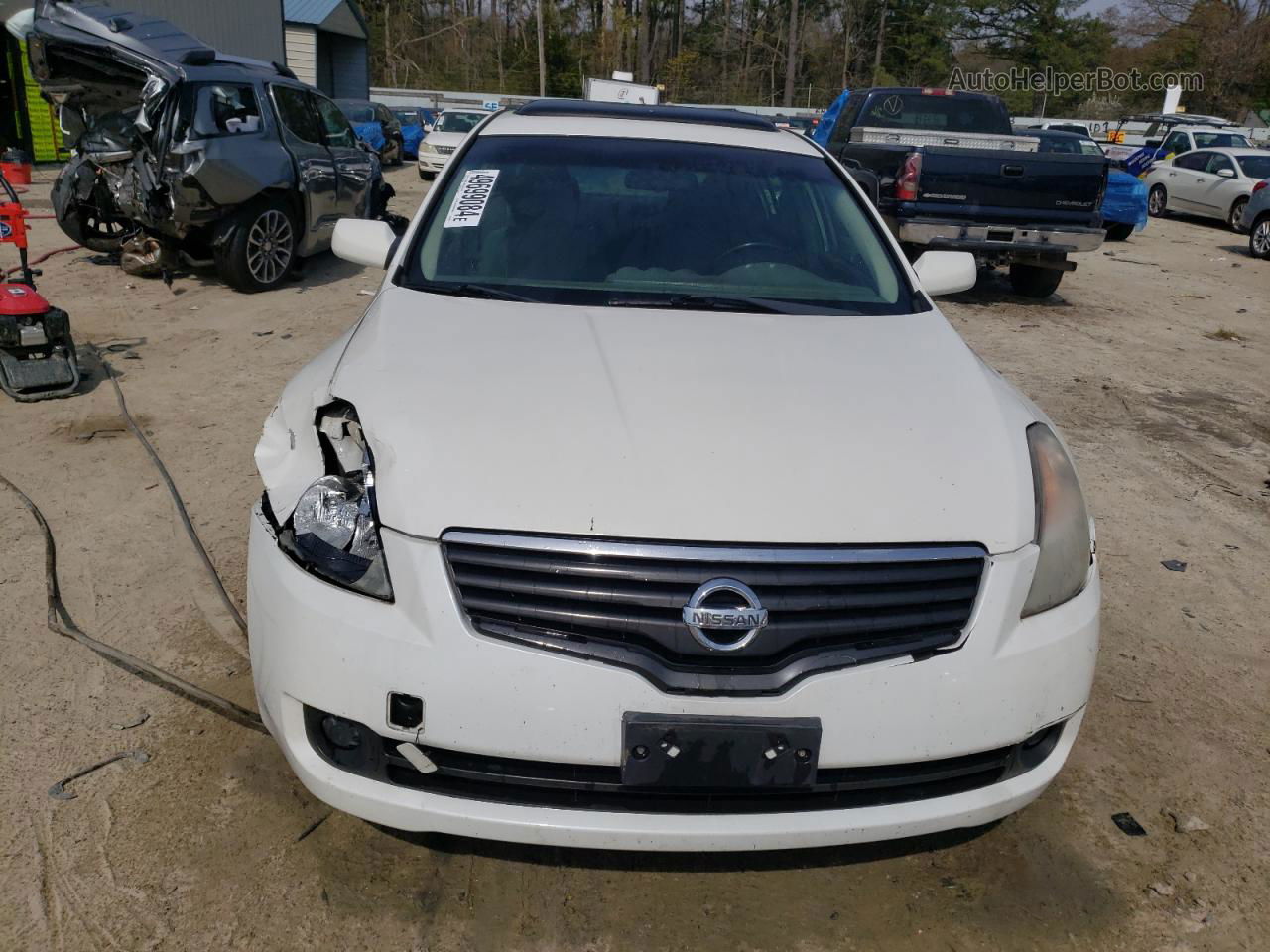 2009 Nissan Altima 2.5 Белый vin: 1N4AL21E39C168377