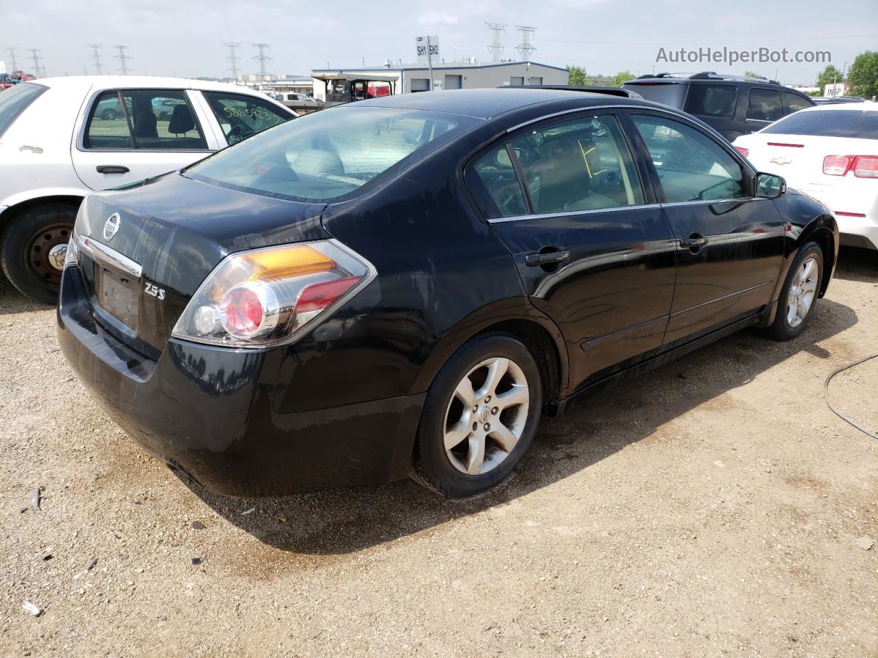 2009 Nissan Altima 2.5 Black vin: 1N4AL21E39N429253