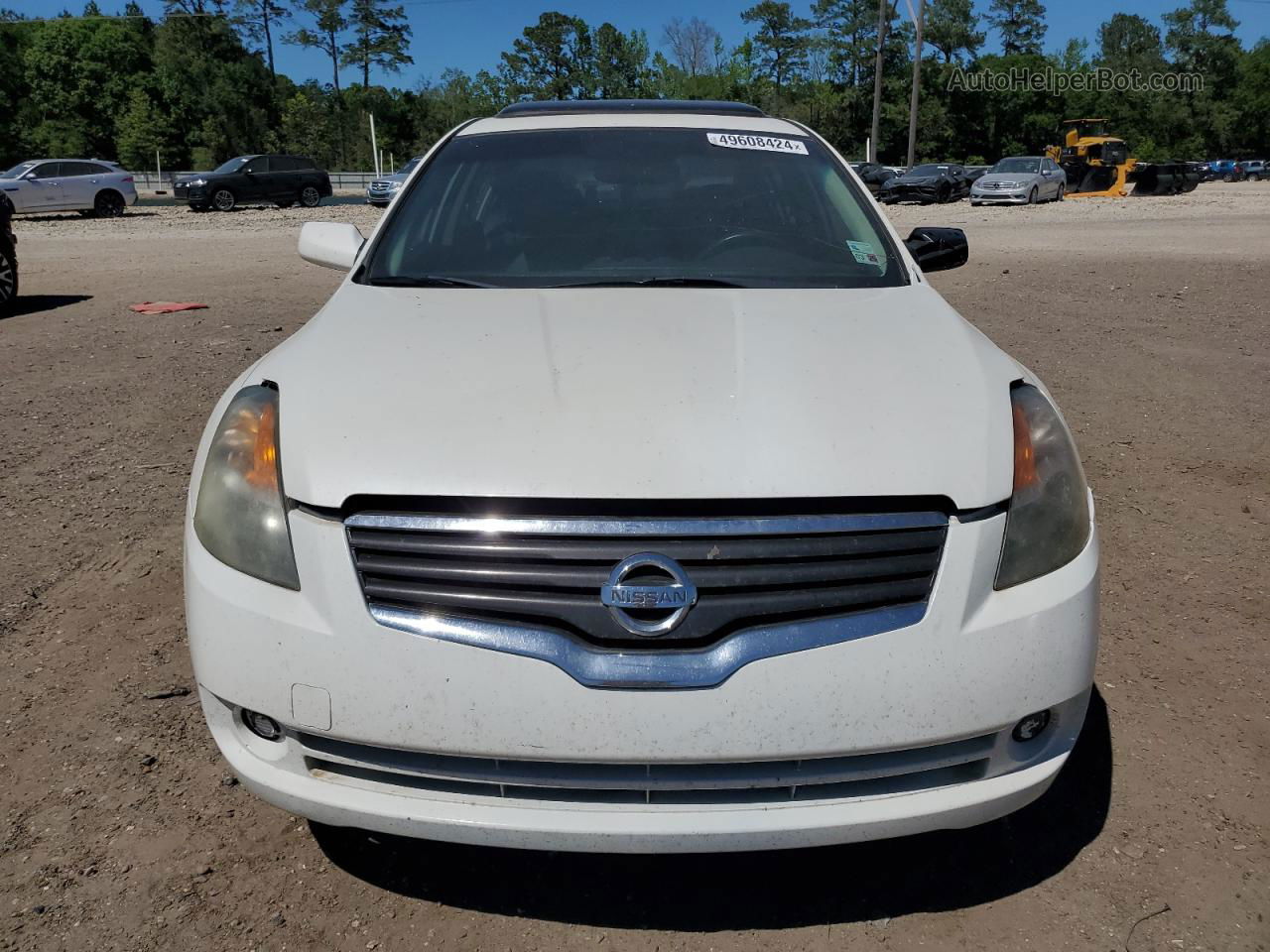 2009 Nissan Altima 2.5 White vin: 1N4AL21E39N441175