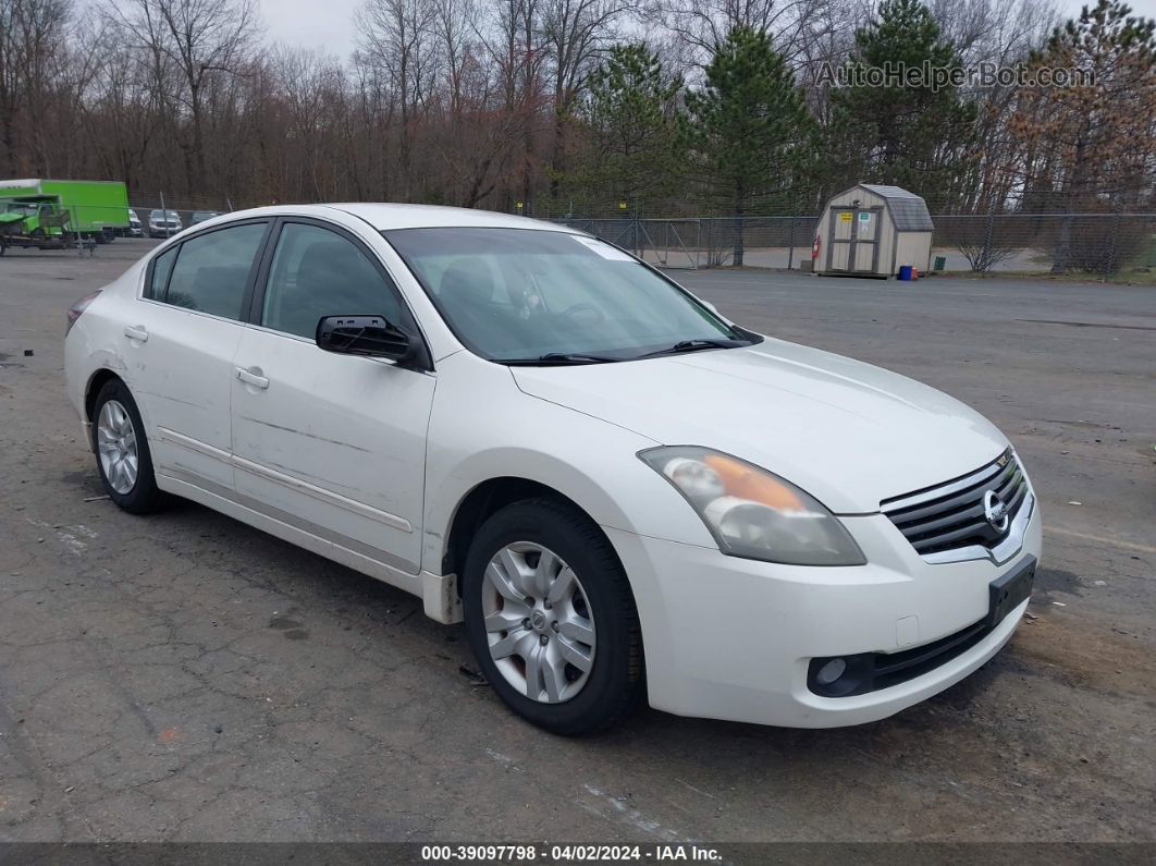 2009 Nissan Altima 2.5 S White vin: 1N4AL21E39N524248