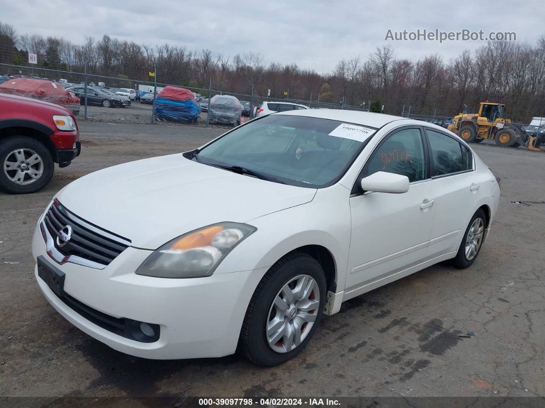 2009 Nissan Altima 2.5 S White vin: 1N4AL21E39N524248